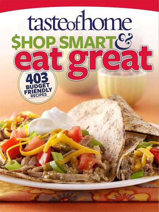 Title details for Taste of Home Shop Smart & Eat Great by Taste Of Home - Wait list